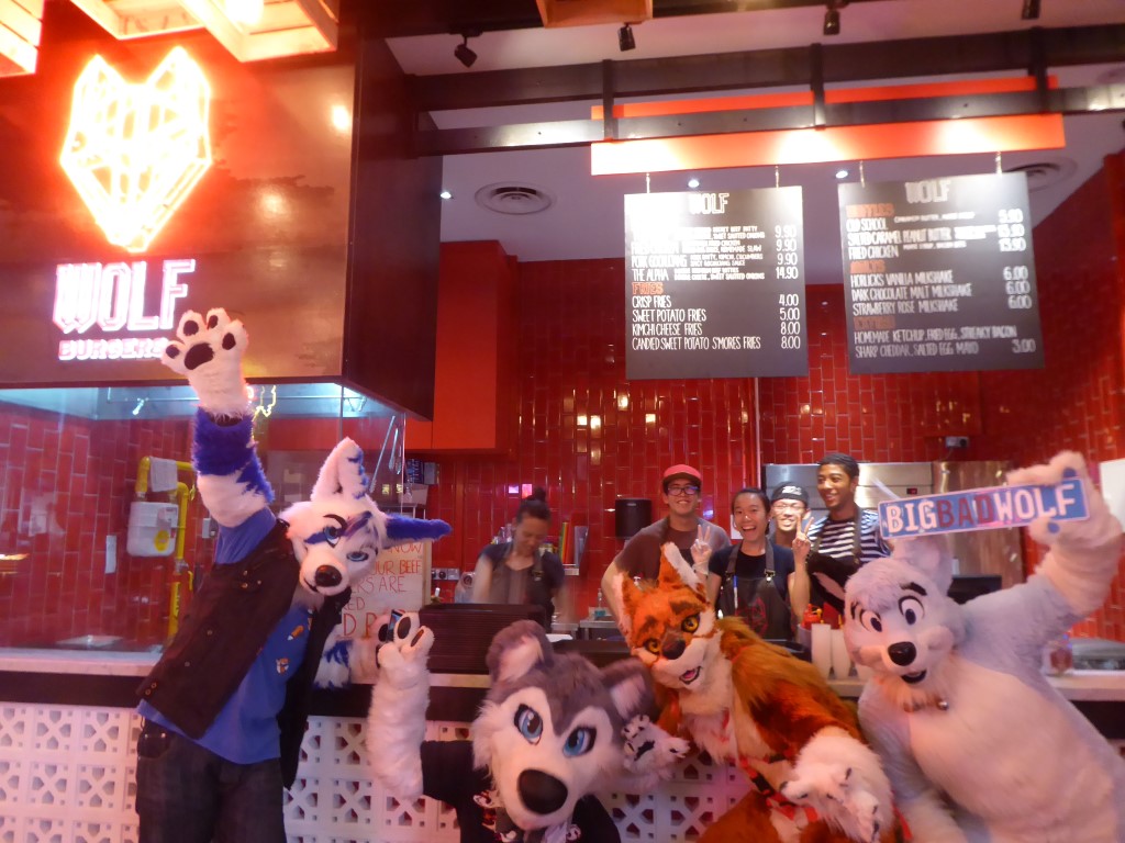 SG Furs at Wolf Burgers! - SGFurs (Singapore Furs)