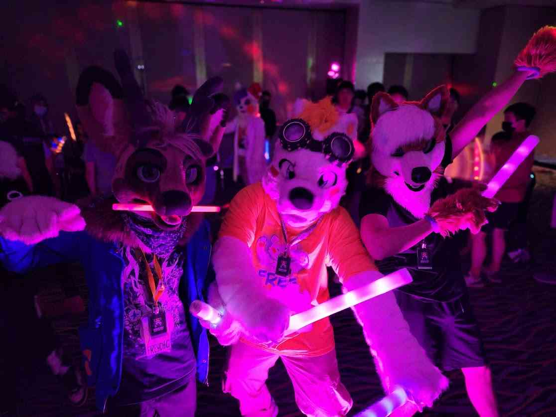 Fursuit dances are a staple of Furum night events